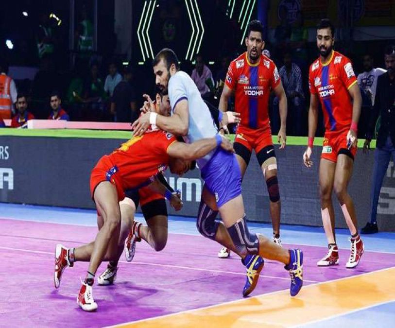 PKL 2019: UP Yoddha-Tamil Thalaivas match ends in a tie
