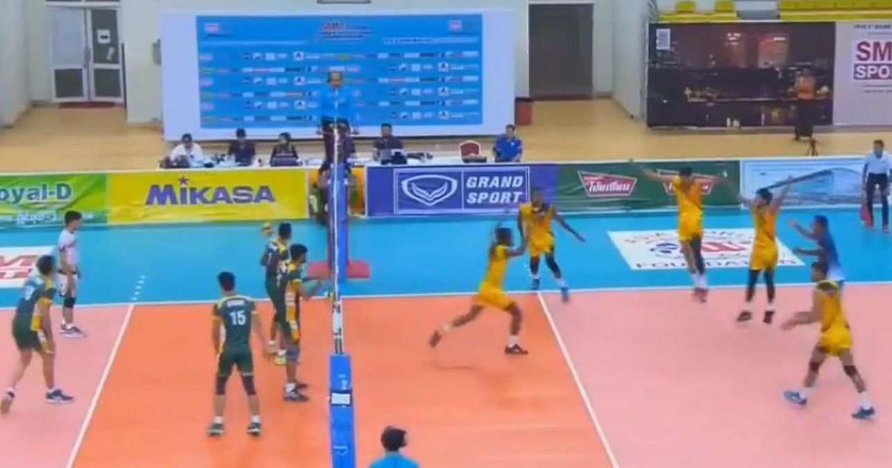 Under 23 Volleyball: India Spike Pakistan to reach final