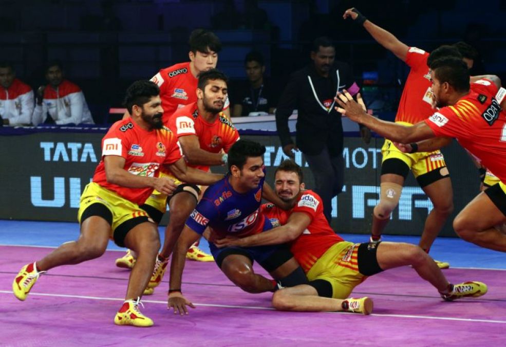PKL 2019: Gujarat Fortune Giants and U Mumba register win in two separate matches!