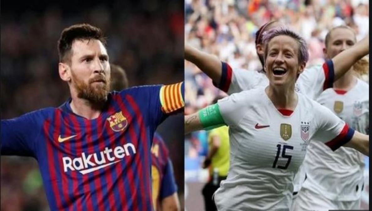 Messi breaks Ronaldo's record for sixth time, Megan Repino winner in women