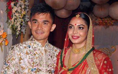 सुनील छेत्री ने सोनम भट्टाचार्य संग रचाई शादी
