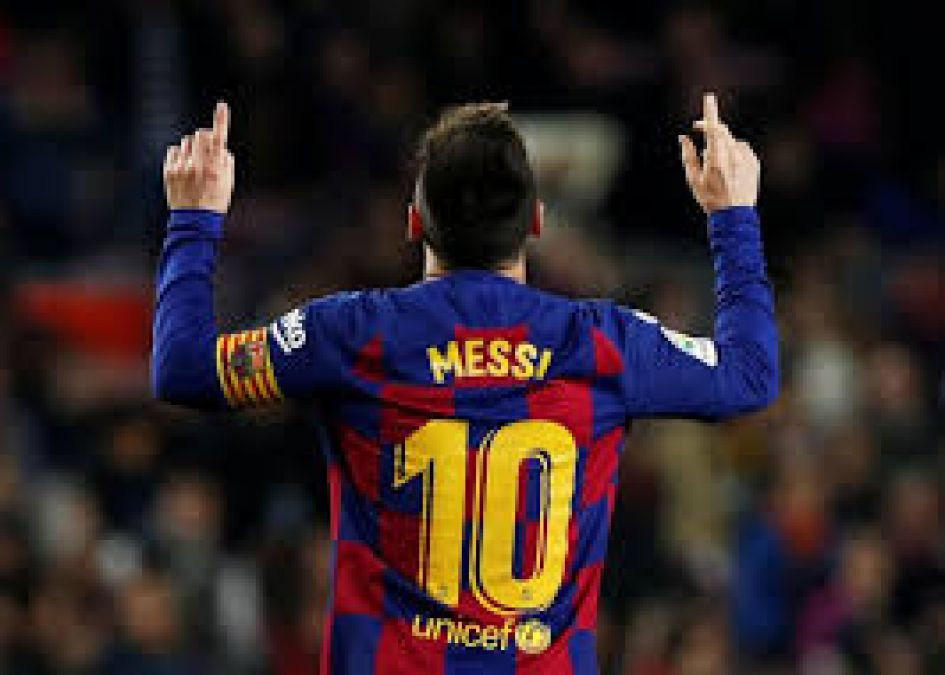 Big win for Barcelona with Messi's hat-trick, set new record
