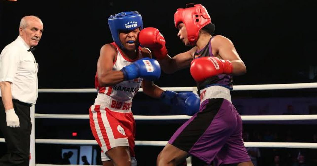 Boxing League: Nikhat and this player gave a spectacular win to the North Rhinos