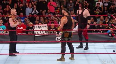 Raw में ब्रॉक लैसनर की धमाकेदार वापसी
