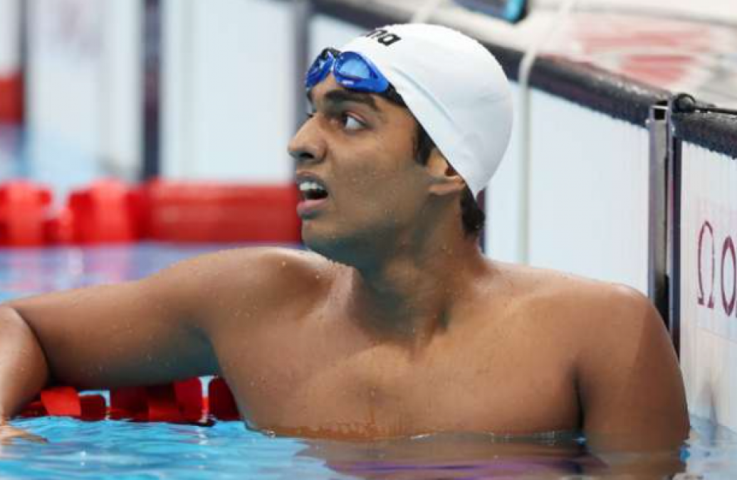 Srihari Nataraj hits record hat-trick at World Swimming Championships