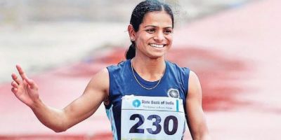 Dutee Chand is preparing for the Tokyo Olympics with the boys