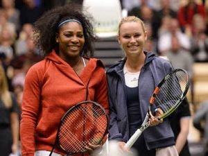 Serena Williams and Caroline Wozniacki will play together in Auckland