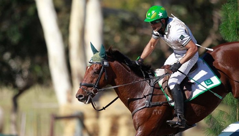 Olympic quota can be taken away from Pakistan, this athlete named his horse named 'Azad Kashmir'