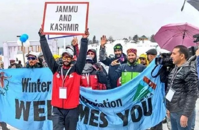 खेलो इंडिया शीतकालीन खेलों की पदक लिस्ट में टॉप पर पंहुचा जम्मू कश्मीर