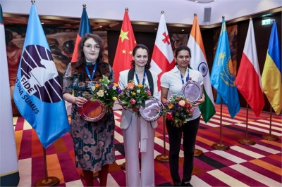 कोस्टेनियुक बनी फीडे महिला ग्रां प्री शतरंज विजेता हम्पी ने अपने नाम ये स्थान