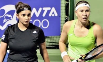 Sania and Lucy's pair managed to make it to semi-finals