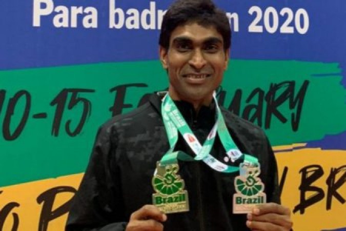 Brazil para-Badminton: Bhagat's brilliant performance, won 2 gold medals