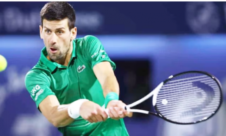 Novak registers first win of this year at Dubai Championships