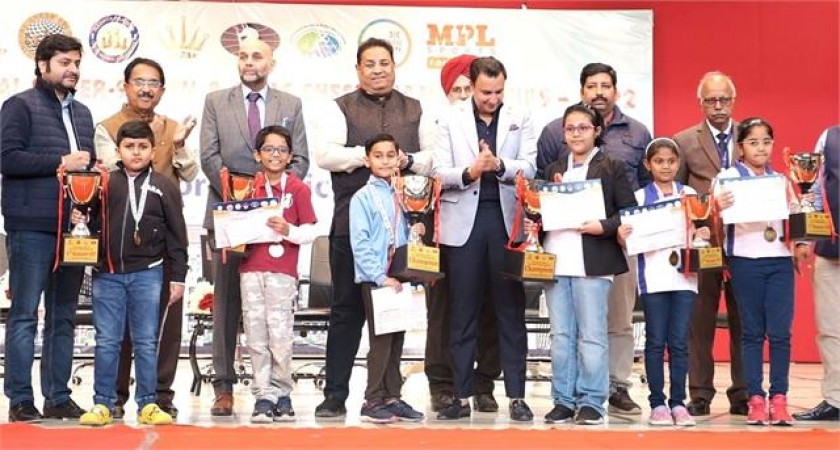 मध्य प्रदेश के माधवेन्द्र और कर्नाटका की प्रतीती ने देश का नाम किया रोशन, बने अंडर 9 शतरंज के  विजेता