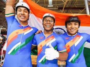 Cyclist Ronaldo Singh's feat, made it to number 1