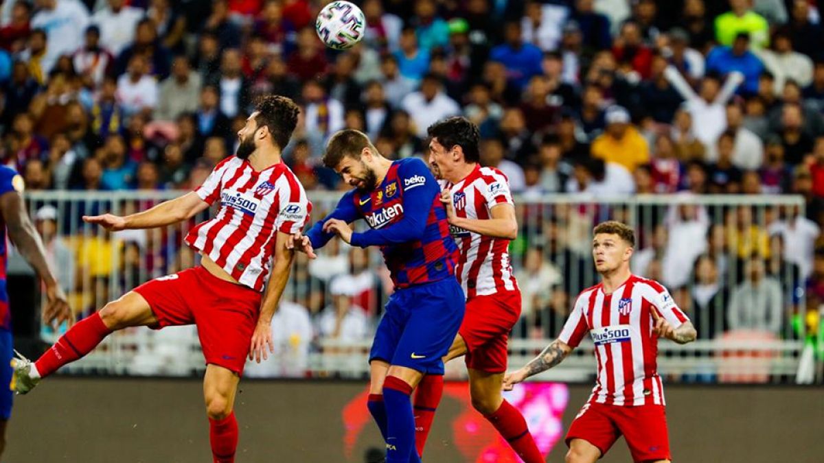 बार्सिलोना को  3-2 से हराकर एटलेटिको मेड्रिड सुपर कप के फाइनल में पहुंची