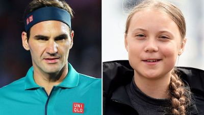 Roger Federer announces donation, Greta Thunberg strongly criticizes