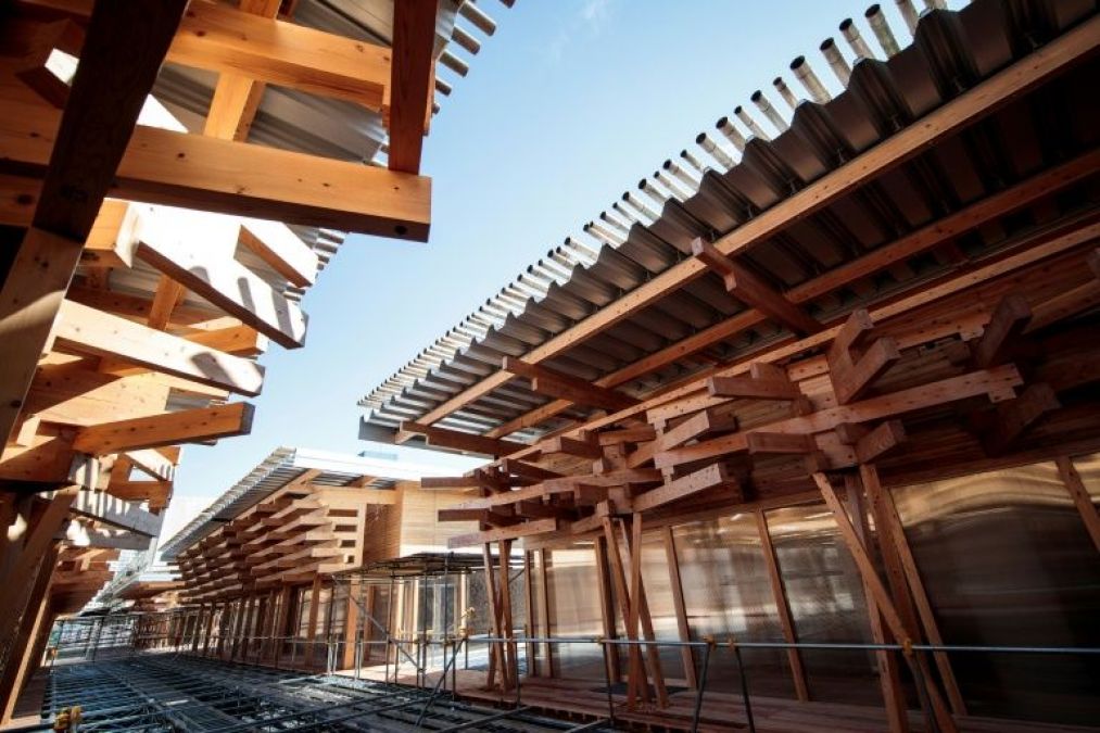 Tokyo 2020 unveils wooden Olympic plaza all facilities for athletes