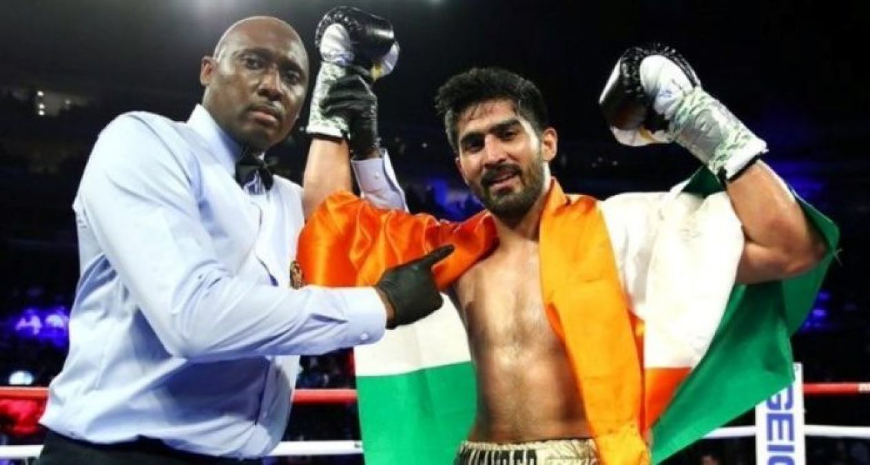 Boxer Vijender Kumar is ready to enter ring