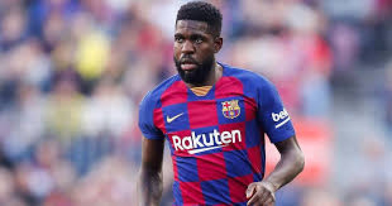 Barcelona's Samuel Umtiti out of game