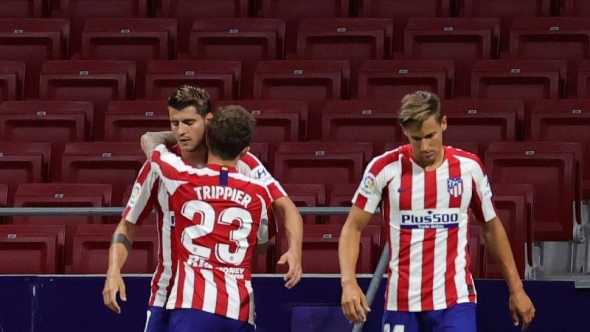 Atlético Madrid wins match by defeating Real Mallorca