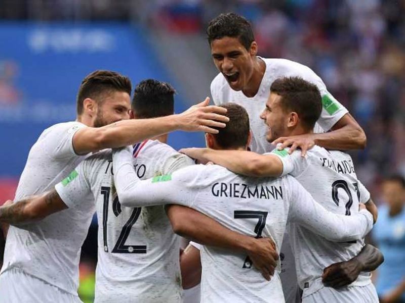 फीफा 2018: उरुग्वे को 2-0 से हरा फ्रांस सेमीफाइनल में