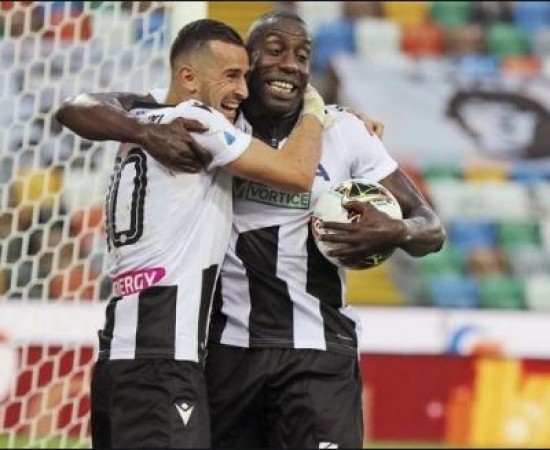 Italian Football League: Udinese bested Juventus by 2–1