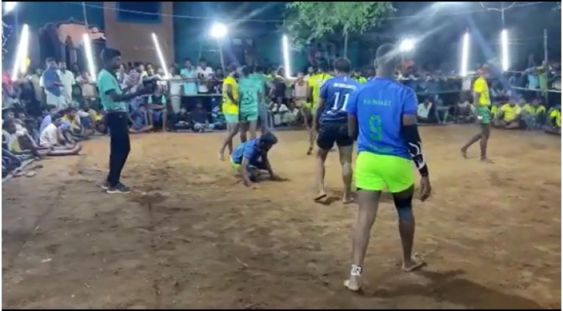 तमिलनाडु में लाइव मैच में हुआ बड़ा हादसा, विपक्षी टीम के पाले से भाग रहे खिलाड़ी की हुई मौत