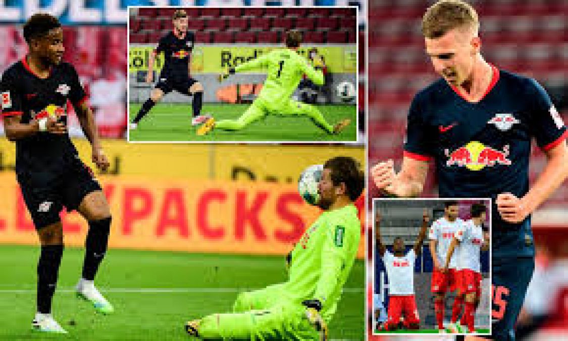 Leipzig did wonders, defeated Cologne in the match