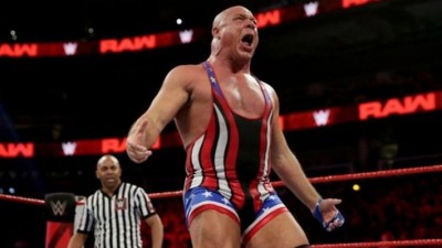 Kurt Angle defeated wrestlers like John Cena, now retiring from WWE