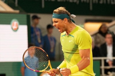 Rafael Nadal enters French Open final for 14th time