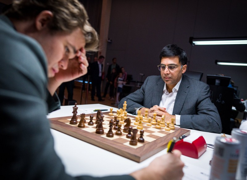 Anand defeated world champion Carlsen in Norway chess