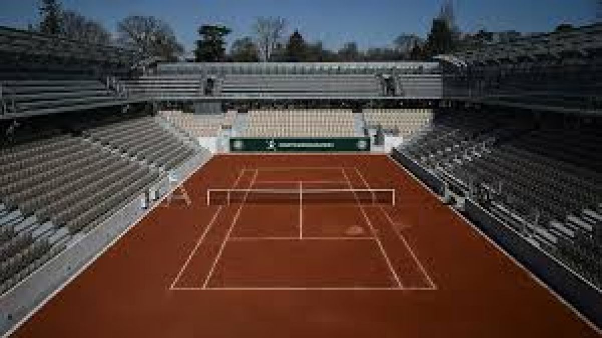 Tennis tournament started in France amid Corona crisis