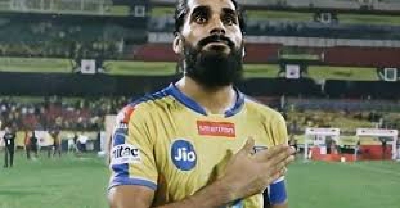 Indian Footballer Sandesh Jhingan disclosed 