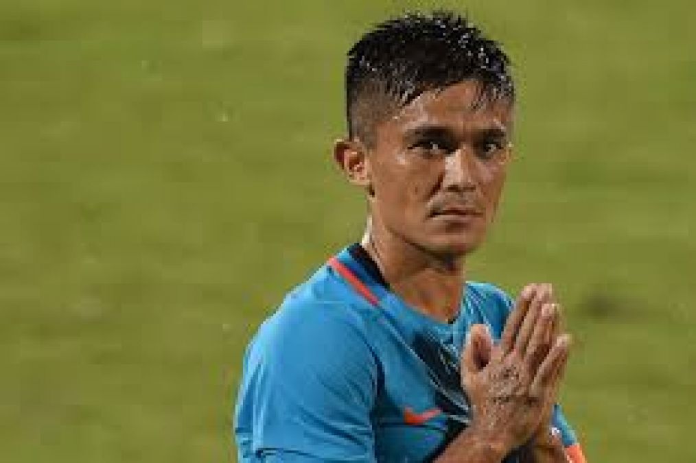 Why did the coach think that Sunil Chhetri cannot score goals