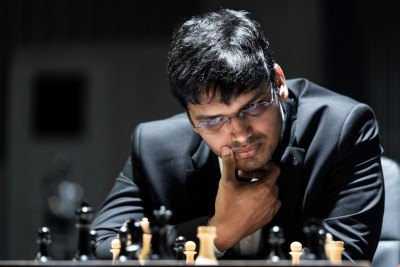 This player recorded the lead in Prague Masters Chess