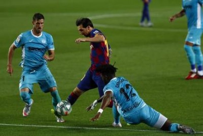 Barcelona wins by defeating Leganes with 2-0