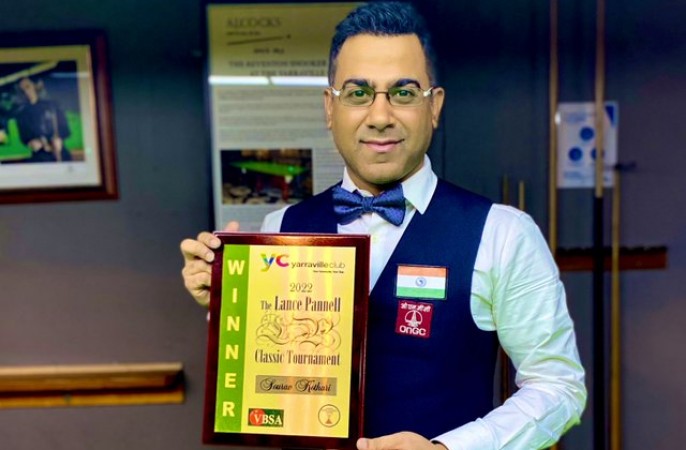 Sourav Kothari names India's Roshan Pacific International snooker title