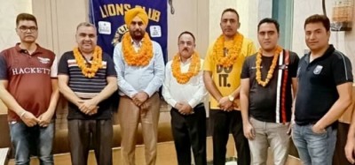 Guljeet Singh became head of Lions Club Phagwara Gold