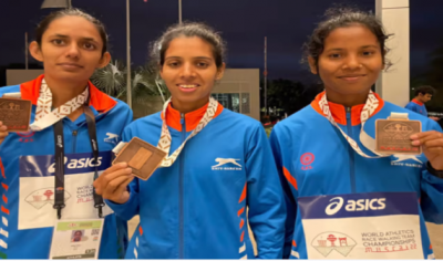 एक बार फिर इंडियन वुमन ने रचा इतिहास, विश्व पैदलचाल चैंपियनशिप में जीता मैडल