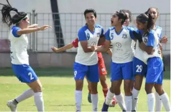 Hans Women FC won the title of winning the Delhi Women's Premier League