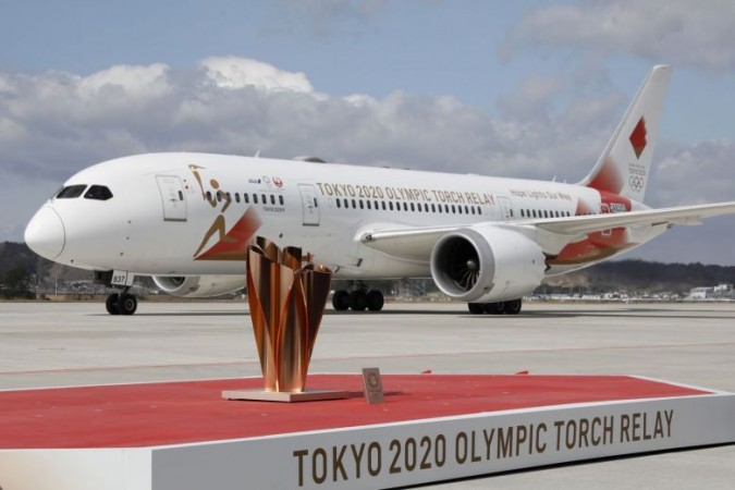 Olympic torch reached Japan, relay will begin on March 26