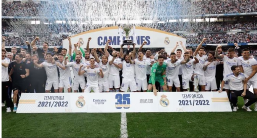 Real Madrid won another title while being at the top in four matches