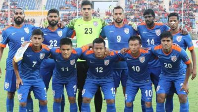 एशिया कप फुटबाल के 'ए' ग्रुप में शामिल हुआ भारत