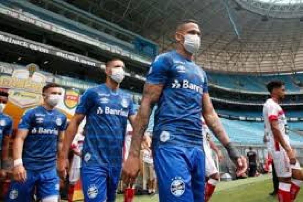 Brazilian footballers fearing corona virus says 