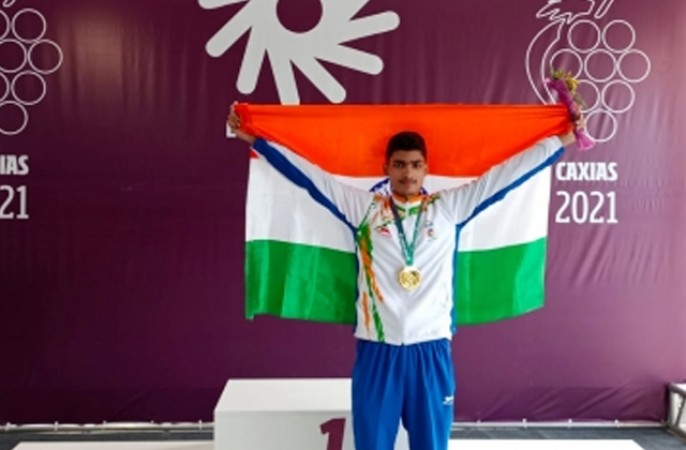 Abhinav Deswal won India's second gold medal in shooting