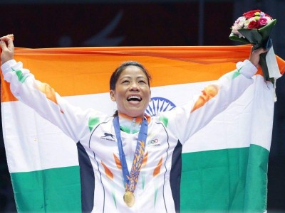 India's star boxer MC Mary Kom sweating in the gym, said this on social media