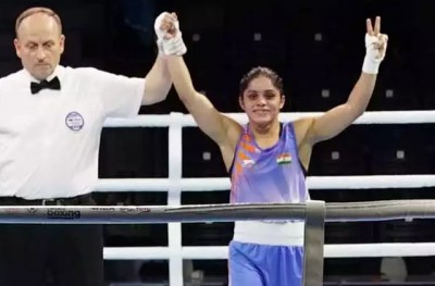 Anamika started her journey with a victory in the Women's World Boxing Championship