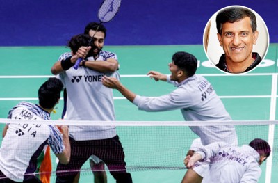 Coach Vimal Kumar's statement on the win, says '83 World Cup-like atmosphere expected to be created for badminton