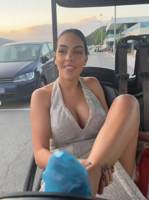 Ronaldo's girlfriend wreaks havoc with her look at the Cannes Film Festival